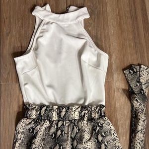 Francesca’s XS Romper